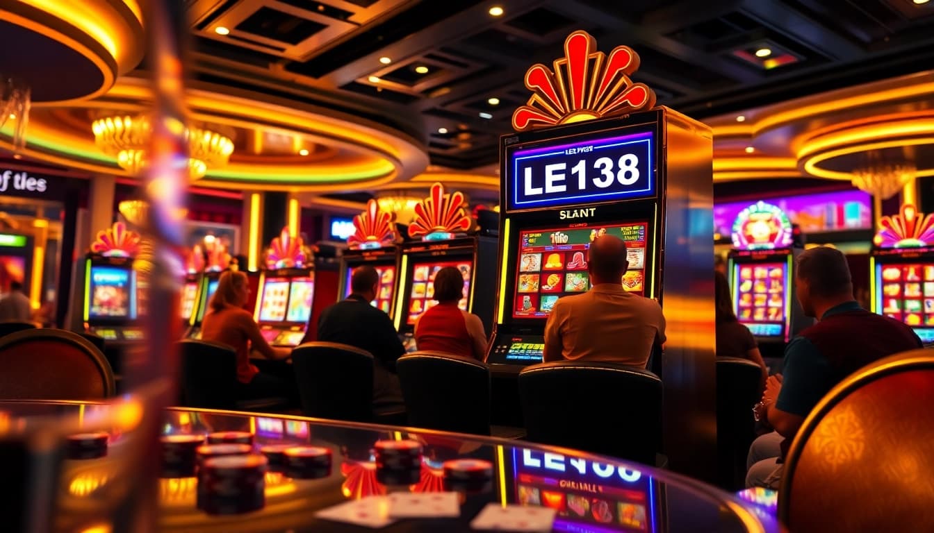 Experience the excitement of winning at LEGO138, where vibrant slot machines heighten the thrill of the game.