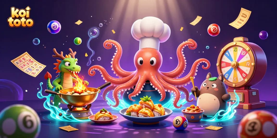 Play the koi toto lottery game and enjoy thrilling colorful action with vibrant elements.