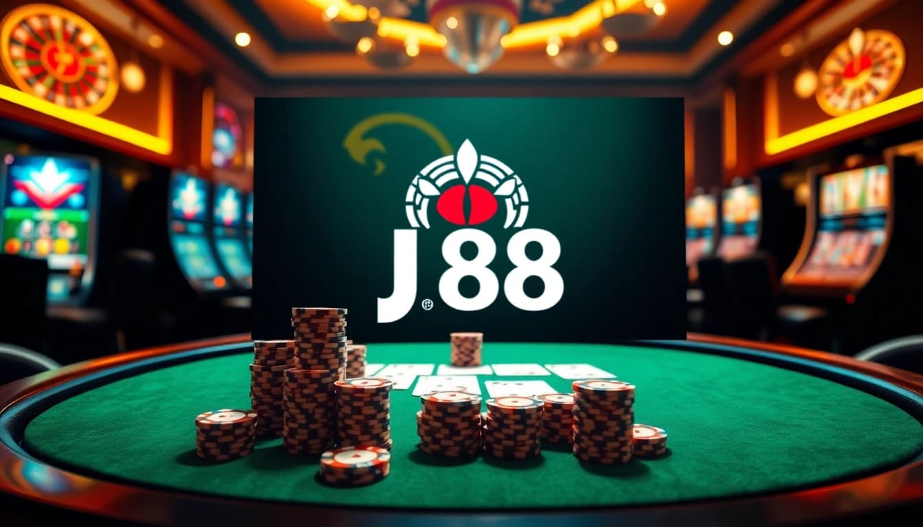 Experience high-stakes betting at J88 with an immersive online casino interface.