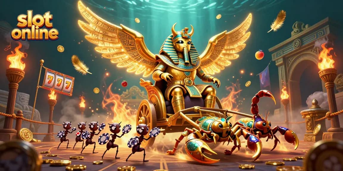 Spin exciting slot online games with vibrant characters and rich casino elements.
