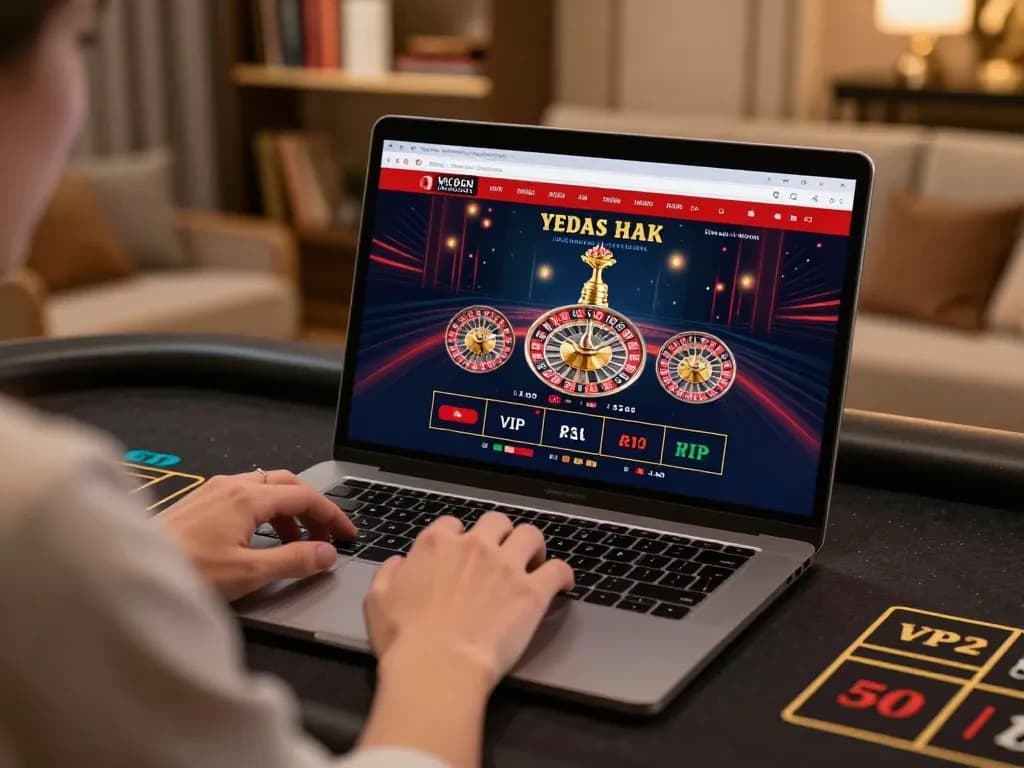 Experience strategic betting with vipwin on a live dealer roulette online interface.
