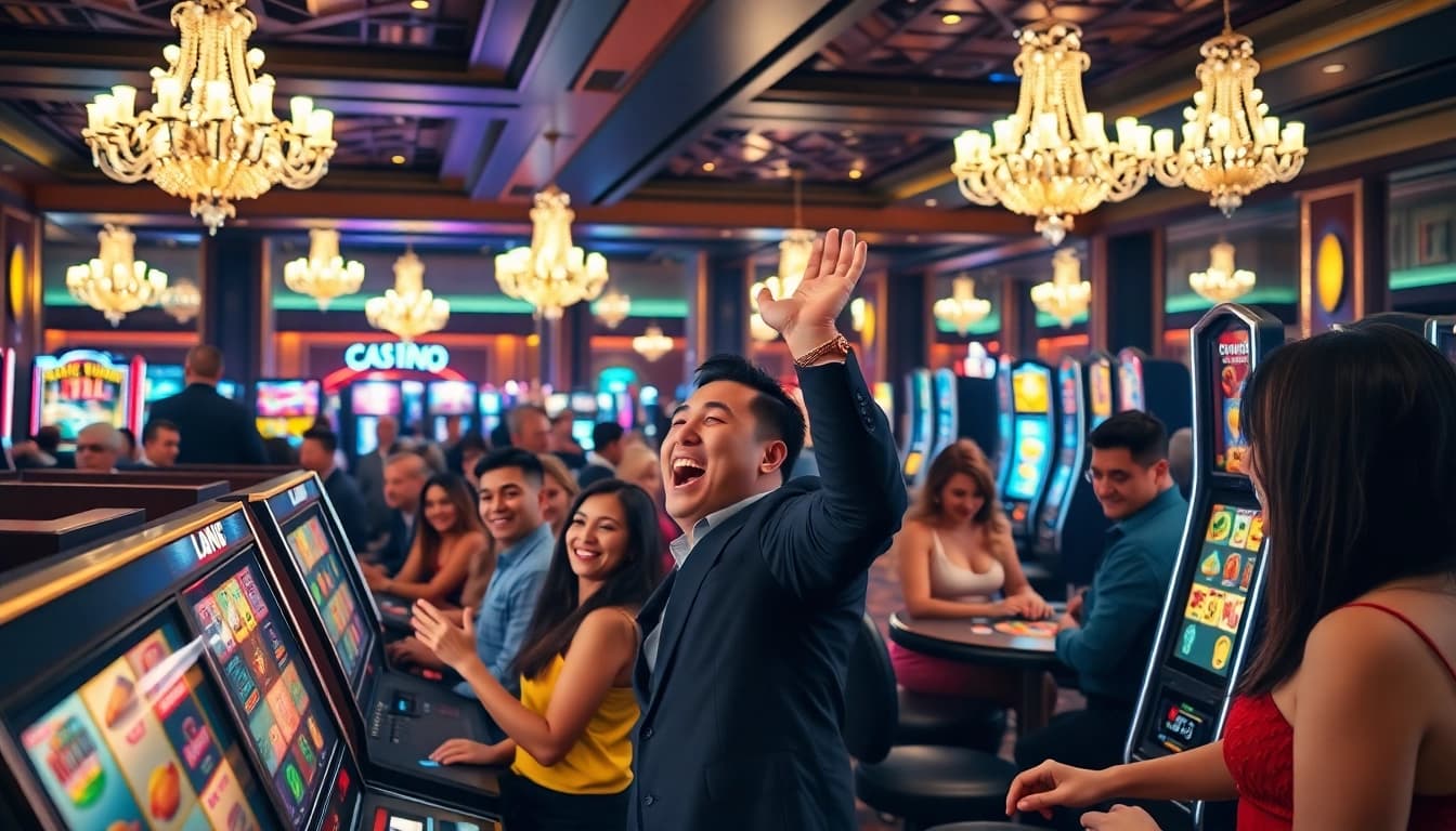 betflik169 ผู้เล่นคาสิโนกำลังสนุกสนานในบรรยากาศหรูหรา