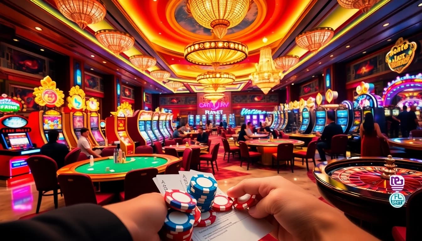 Experience the excitement of casino gaming with https://debet2.app/, featuring vibrant tables and engaging players.