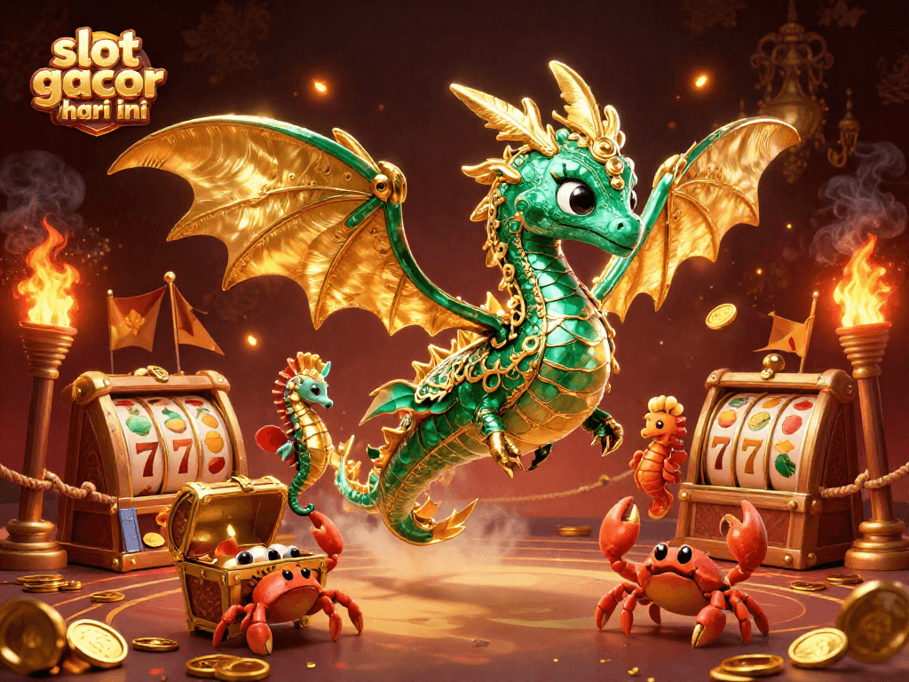Engage with slot gacor hari ini by revealing hidden treasures in a dazzling 3D casino scene.