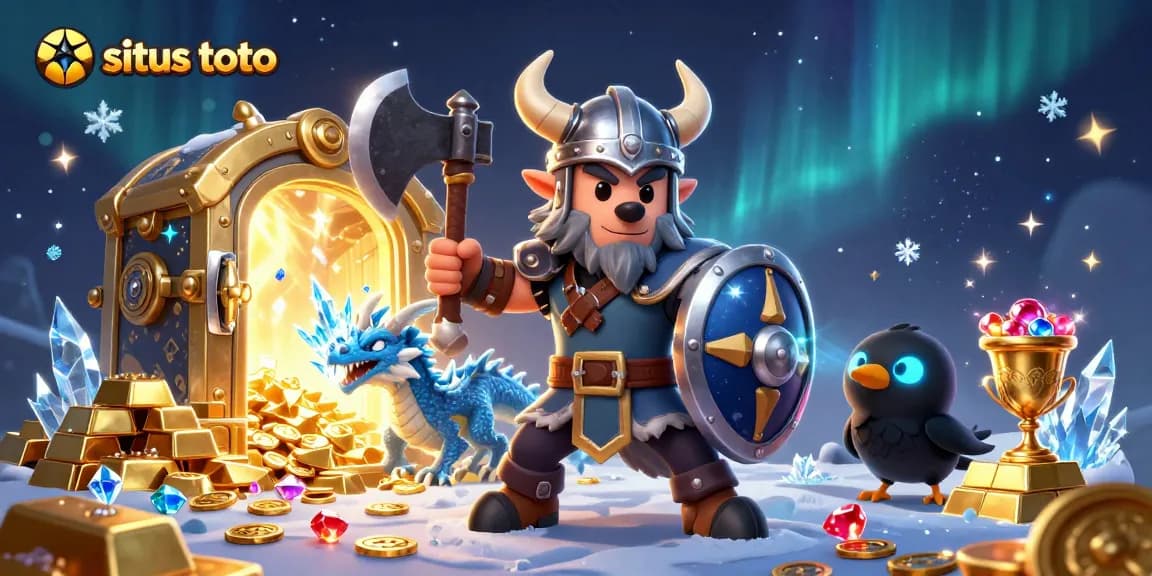 Experience high stakes action at situs toto with vibrant characters and dazzling casino treasures.