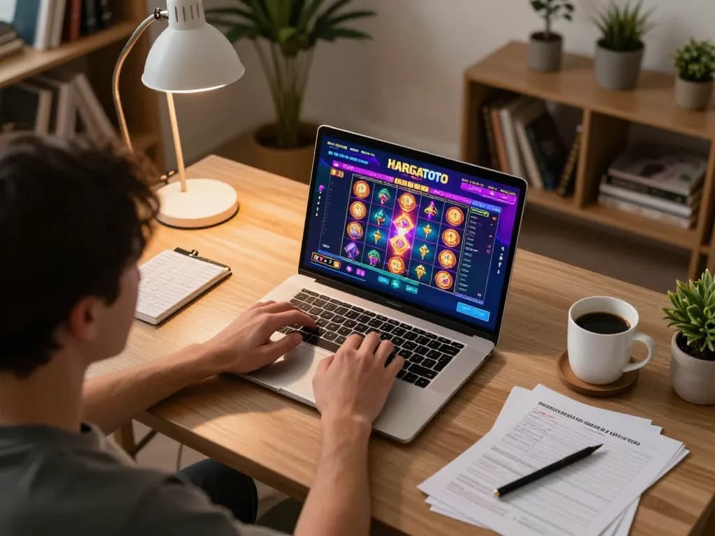 Tensi meningkat saat pemain terlibat dalam permainan mendebarkan di HARGATOTO toto slot yang memberikan RTP tinggi.