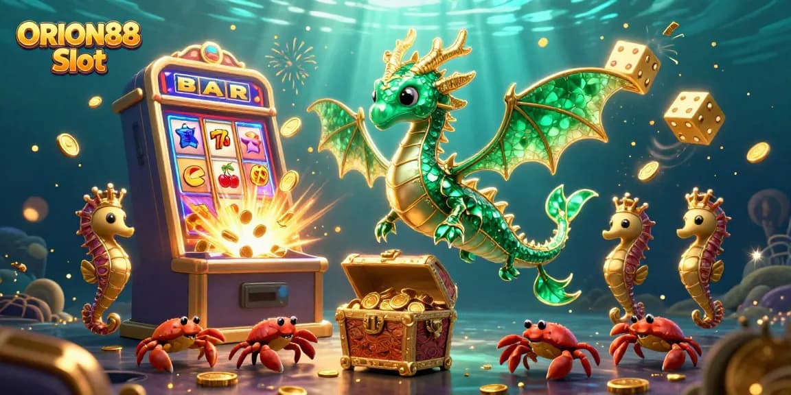 Engage with thrilling ORION88 Slot gameplay featuring vibrant 3D graphics and dynamic jackpot elements.
