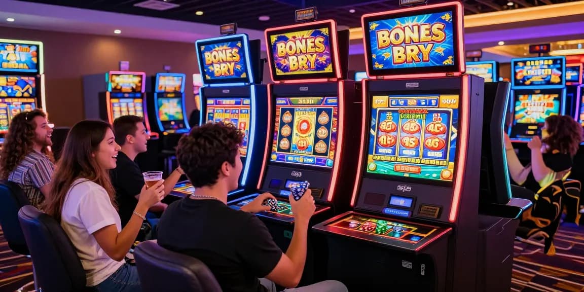 Exciting casino scene featuring players enjoying bonus buy slots UK, highlighting thrilling gameplay and big wins.