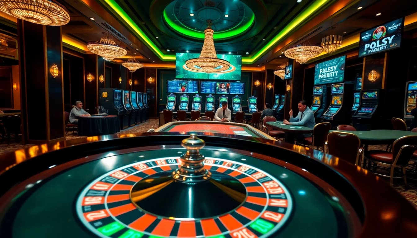 Experience high-stakes play at https://f1686s.com/ with elegant casino tables and vibrant gaming action.