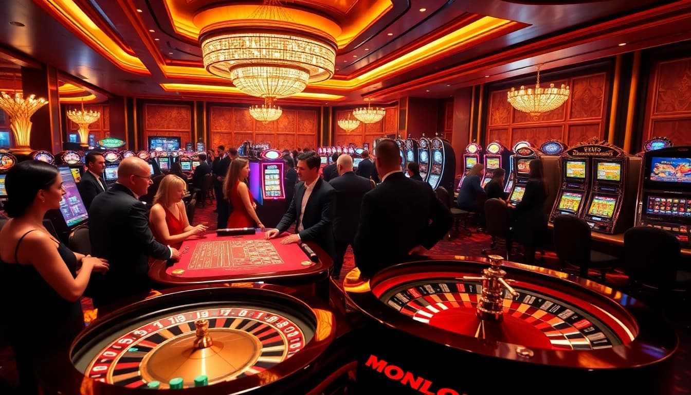Experience thrilling gameplay at https://tg888.co.com/ with elegant casino scenes and vibrant players.