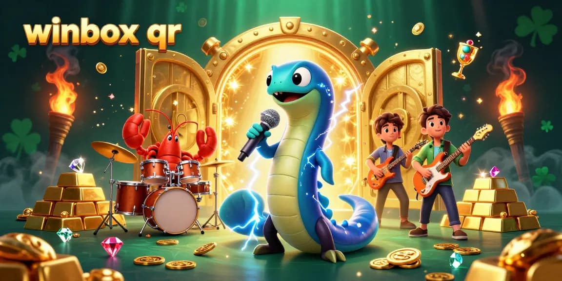 Experience the excitement of winbox qr in a vibrant underwater casino scene with dynamic characters.