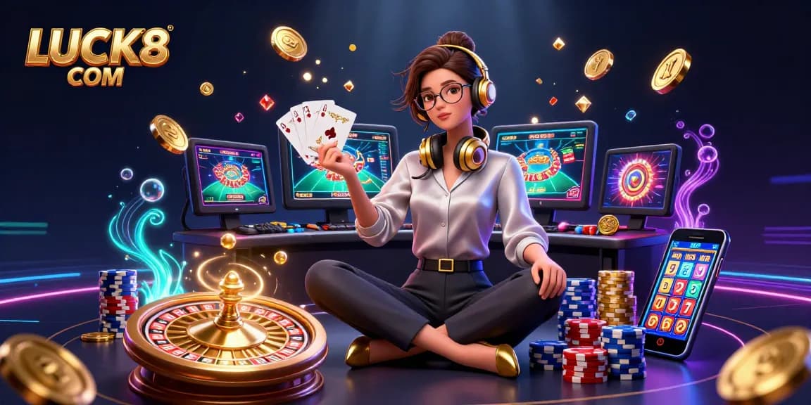 Engage with LUCK8 COM's thrilling casino experience featuring immersive gameplay and dazzling wins.