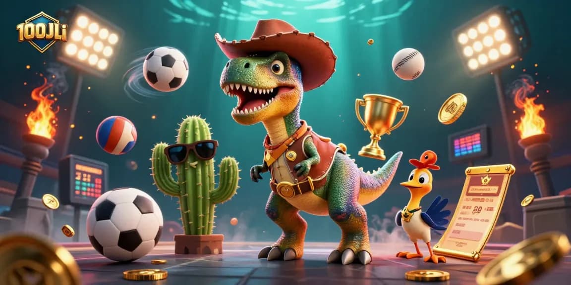Bet on thrilling games at 100JiLi with action-packed sports elements and dynamic characters.