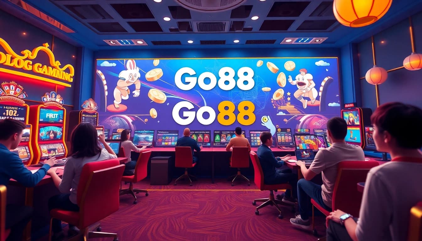 Exciting Go88 online gaming interface showcasing diverse games and user engagement.