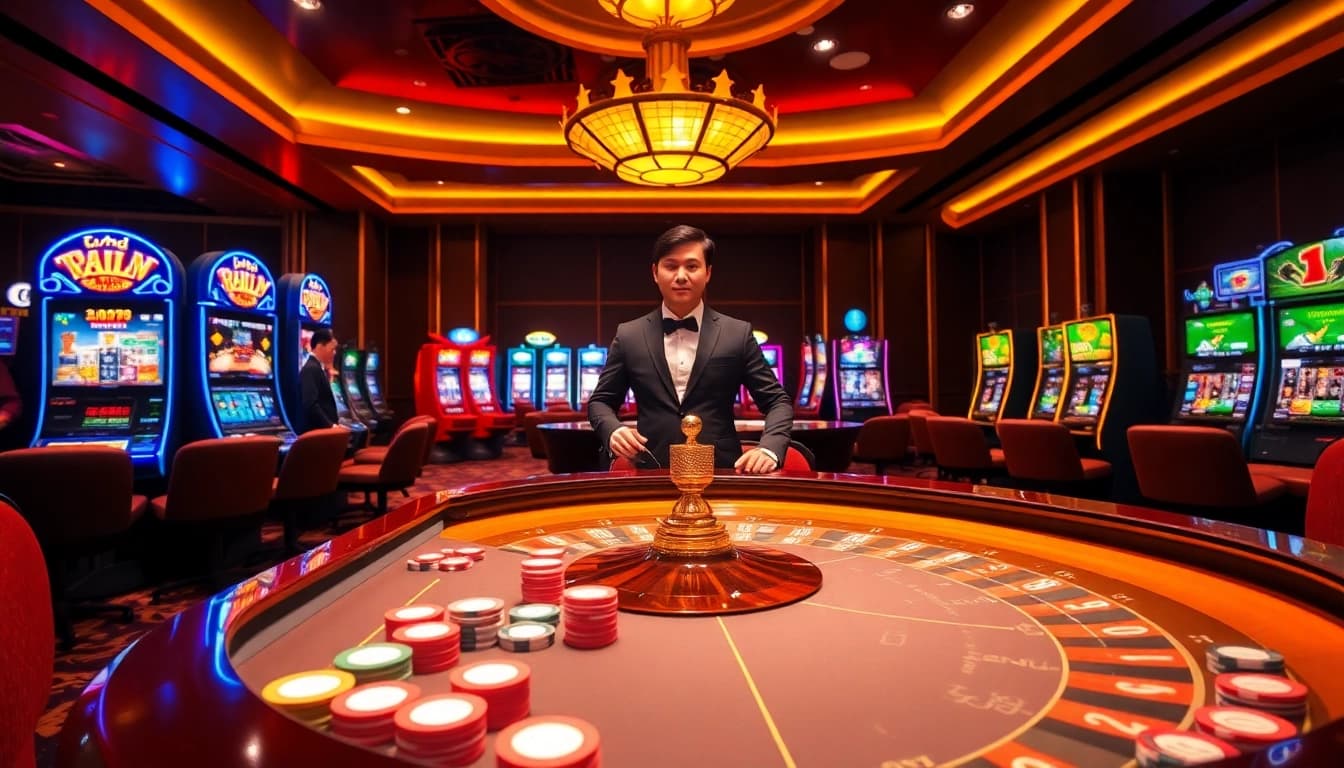Experience the thrill of the casino at 88nn with vibrant tables and engaging gameplay.
