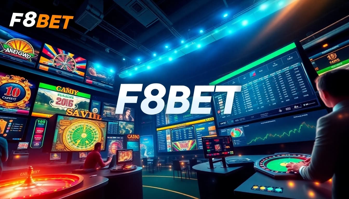 Experience the excitement of online betting with F8BET's vibrant interface and gaming options.