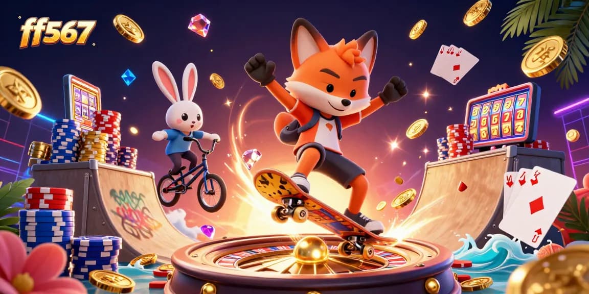 ff567 oferece uma experiência de jogos vibrante, repleta de brilho e emoção em um cassino digital.