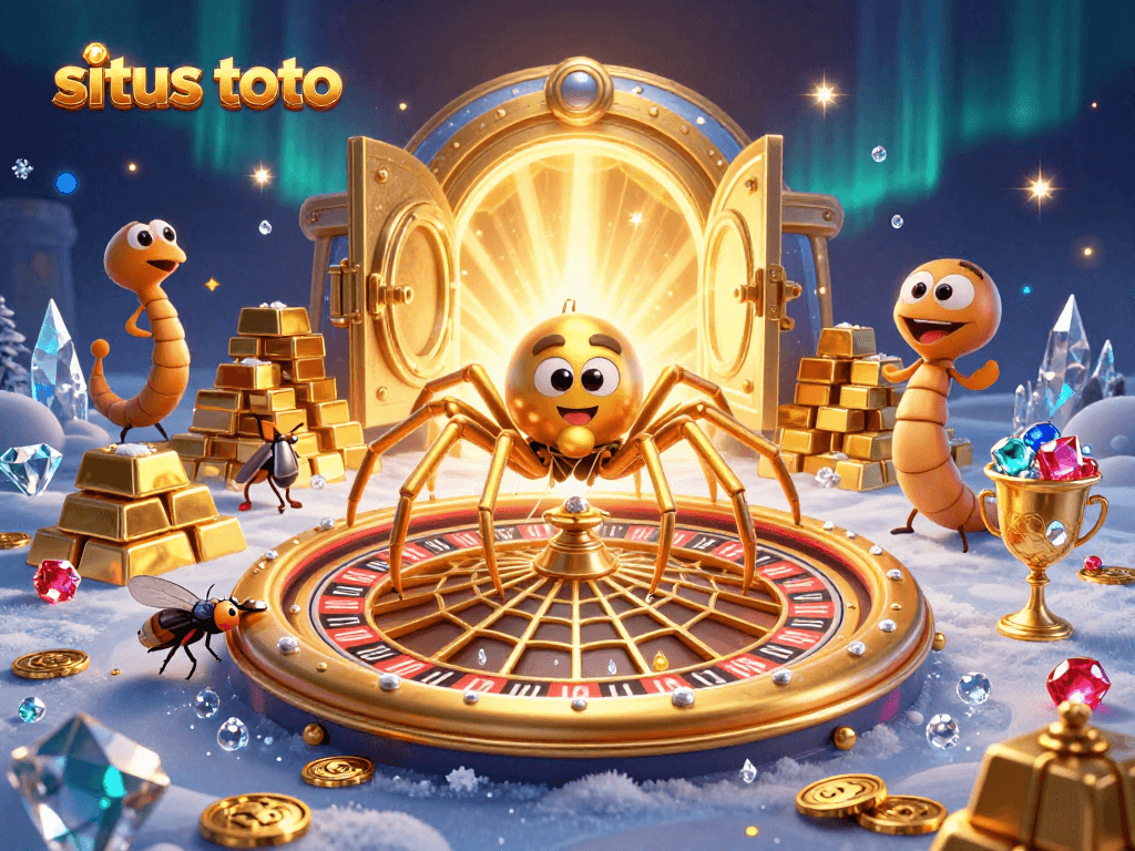 Engage with situs toto action as a fly nervously bets at the roulette web spun by a golden spider.