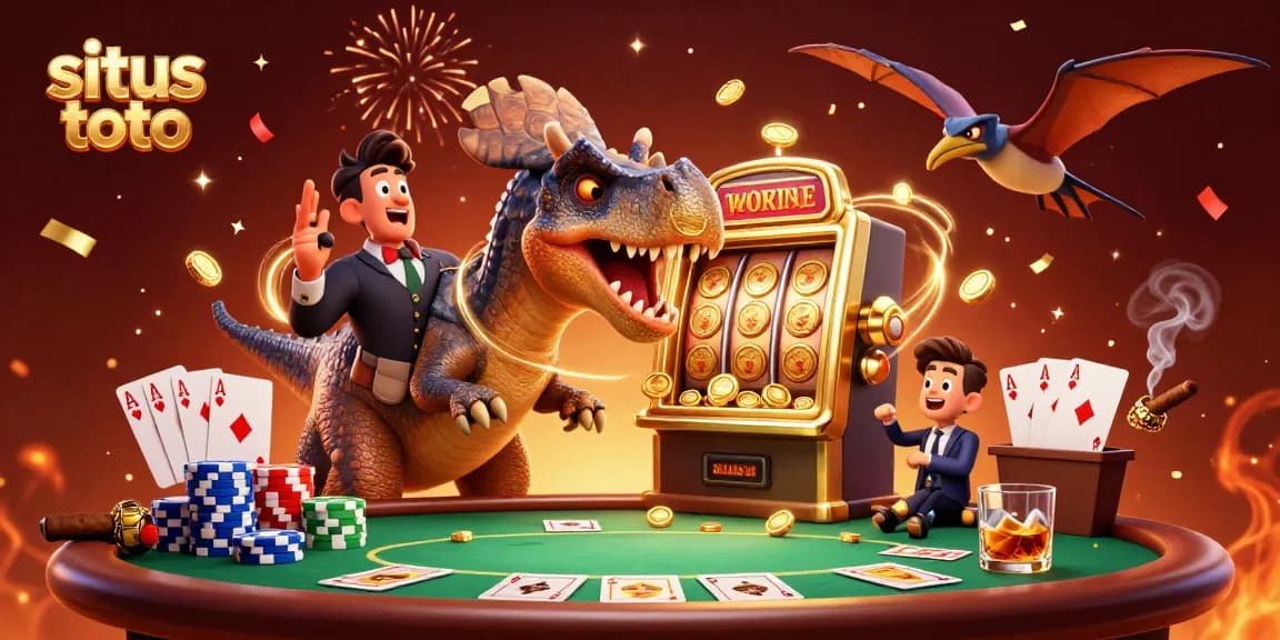 Highlight your winning chances with situs toto while enjoying the thrilling jackpot moments in a dynamic casino scene.