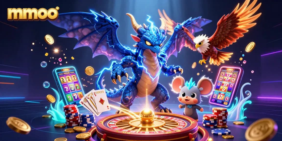 Engage with mmoo’s vibrant casino scene featuring thunder dragon, wind hawk, and exciting game elements.