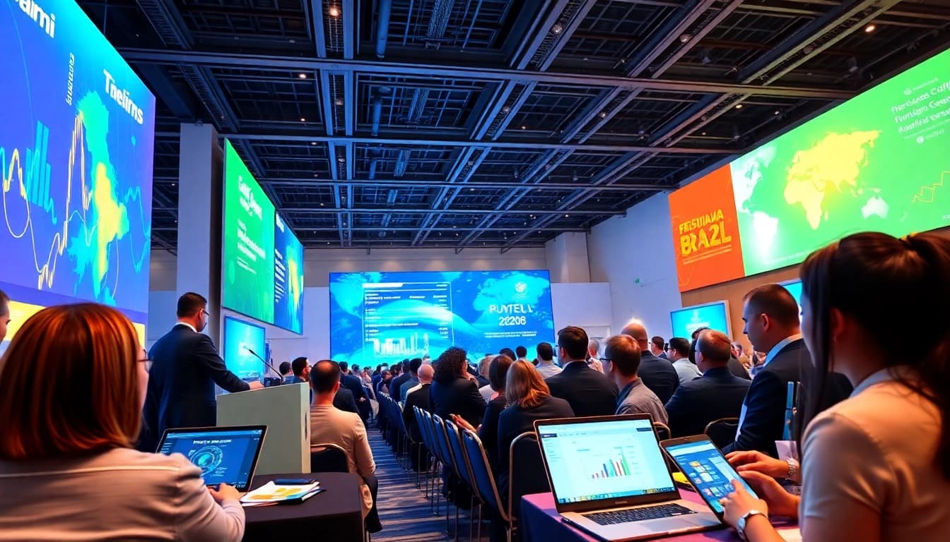 Engage with Brazil iGaming & Events in 2026 at a professional conference setting filled with attendees and innovation.