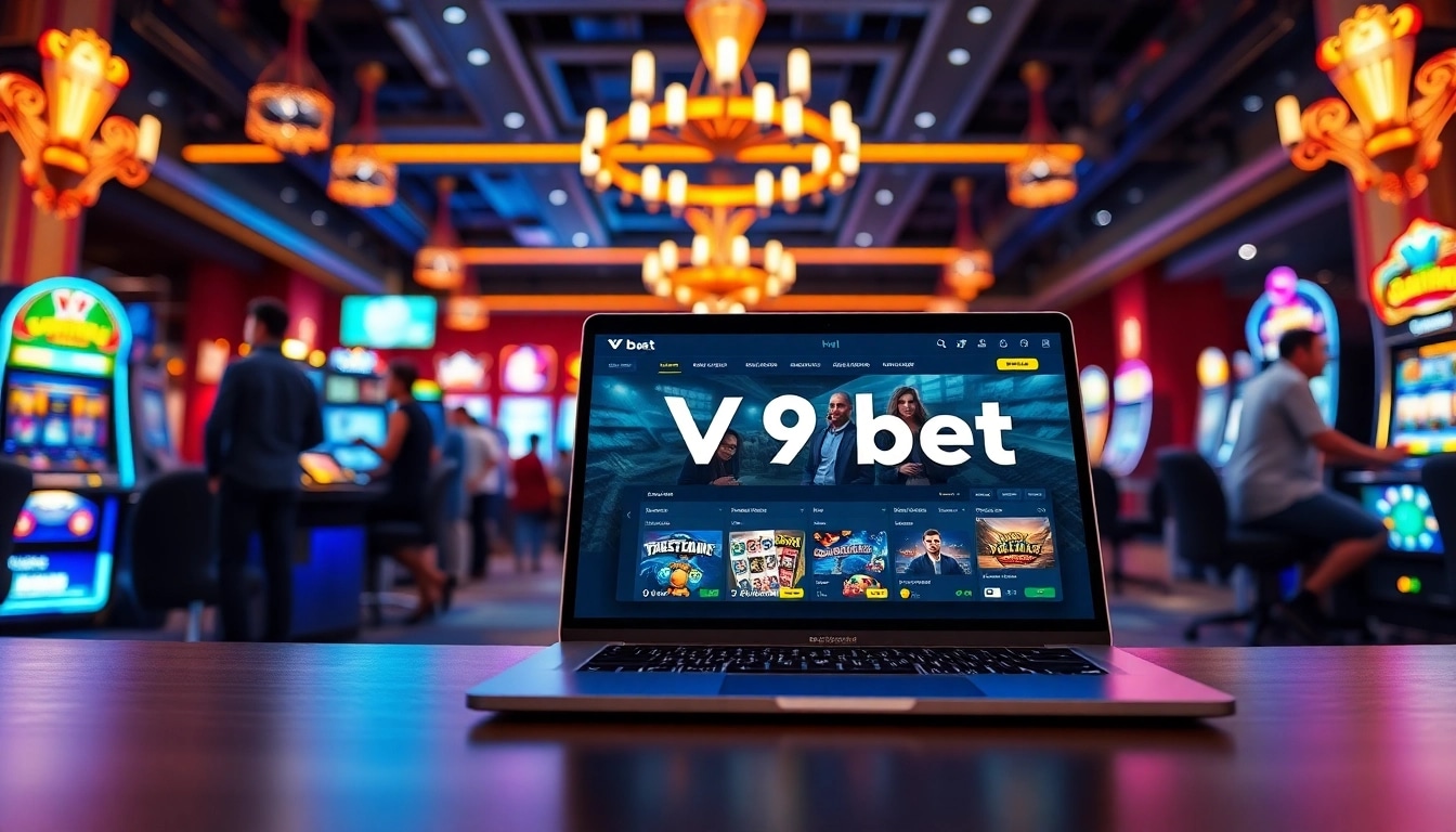 V9 bet online casino experience showcasing engaging gaming atmosphere