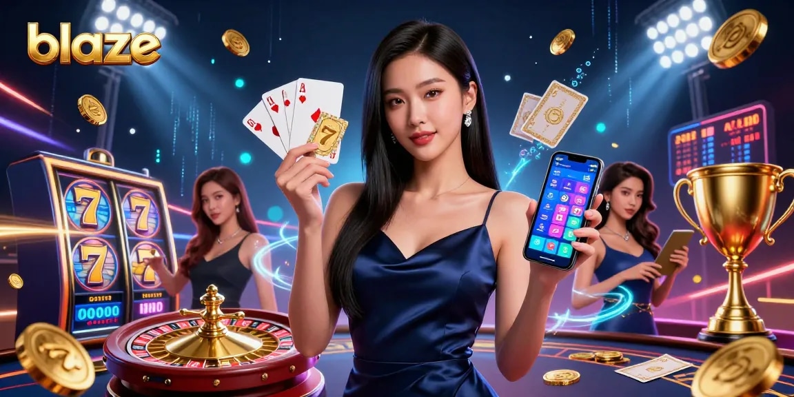 Experience the thrill of blaze with engaging slot games and dynamic casino elements