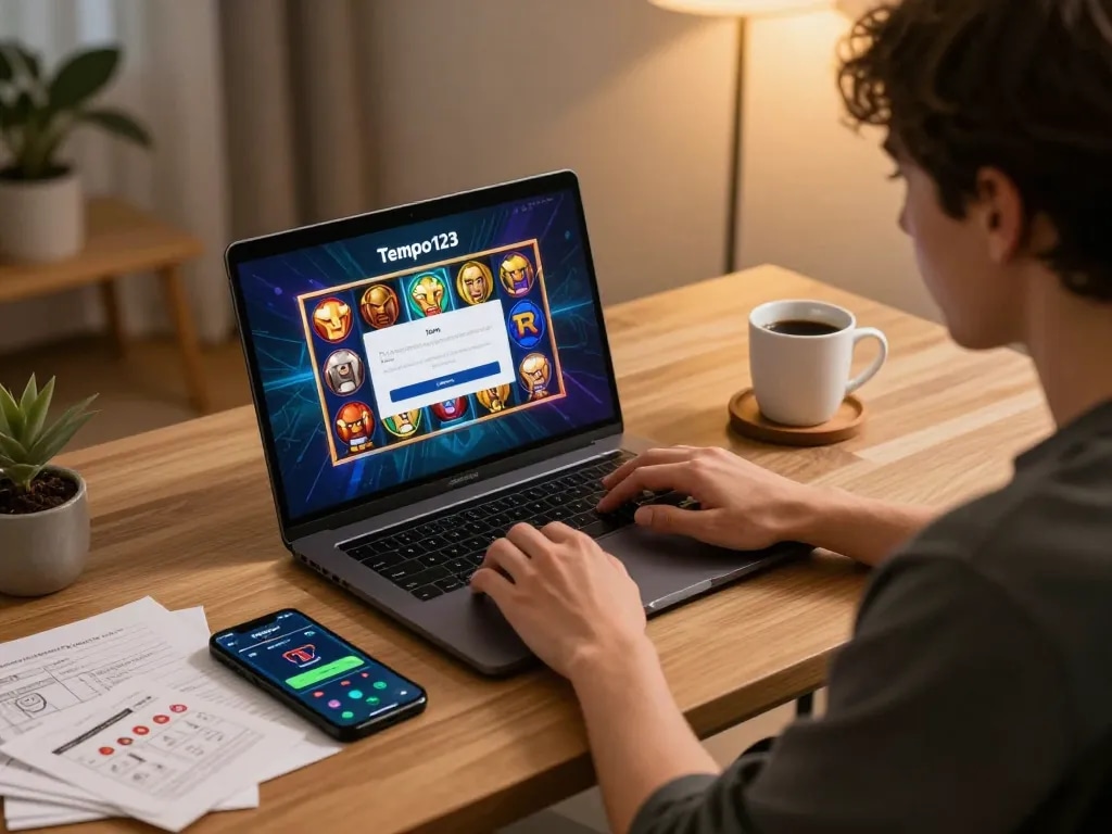 Rasakan permainan yang mulus dengan Login Tempo123 untuk slot dan permainan online.