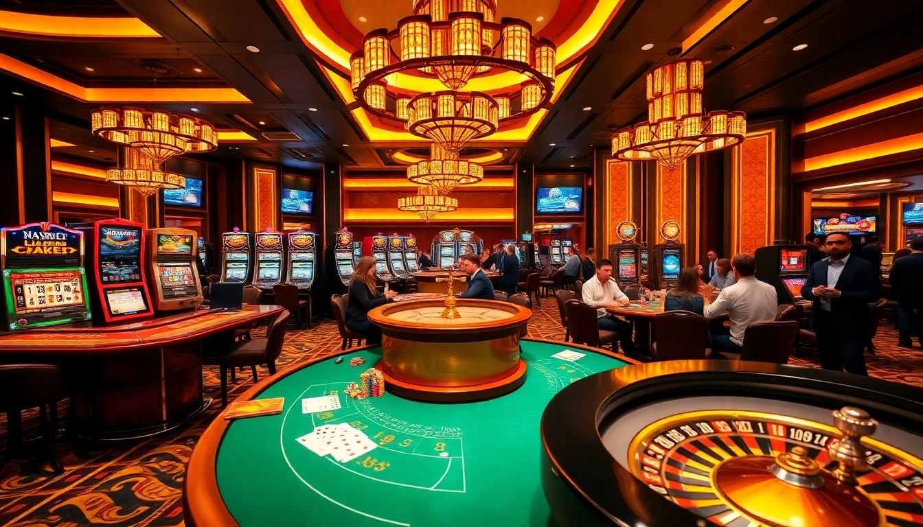 Experience the thrill of winning at https://fo88.ltd/ with vibrant casino tables and excited players.