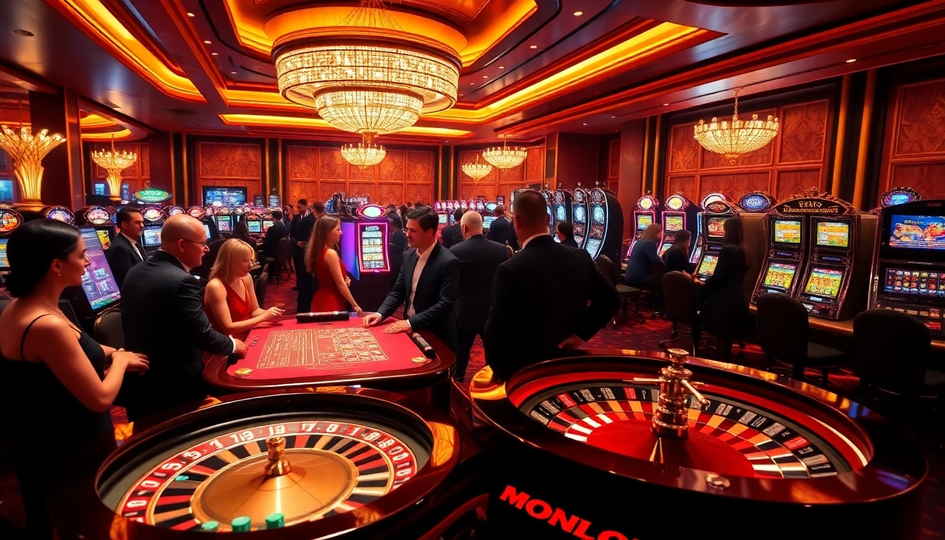 Experience thrilling gameplay at https://tg888.co.com/ with elegant casino scenes and vibrant players.