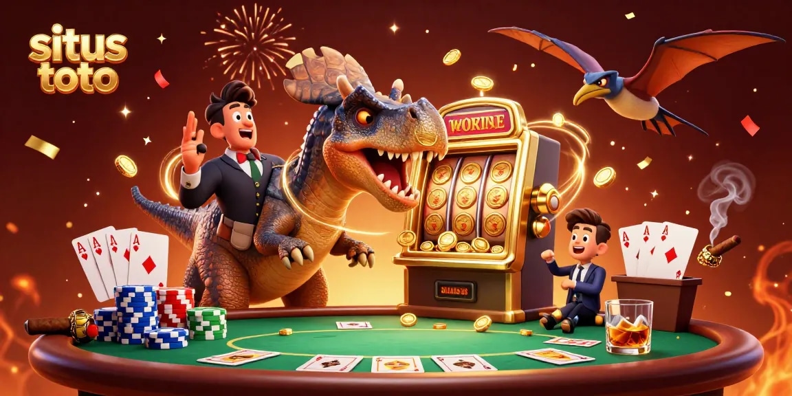 Highlight your winning chances with situs toto while enjoying the thrilling jackpot moments in a dynamic casino scene.