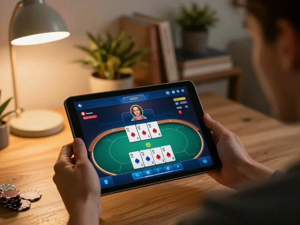 Bergabunglah dalam pengalaman permainan poker yang mendebarkan dengan hotplay97 di tablet Anda dalam suasana yang nyaman