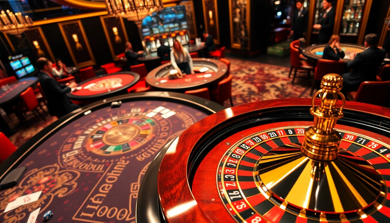 Experience the thrill of gaming at https://tx88.green/ with luxury casino tables and expert players engaged in action.