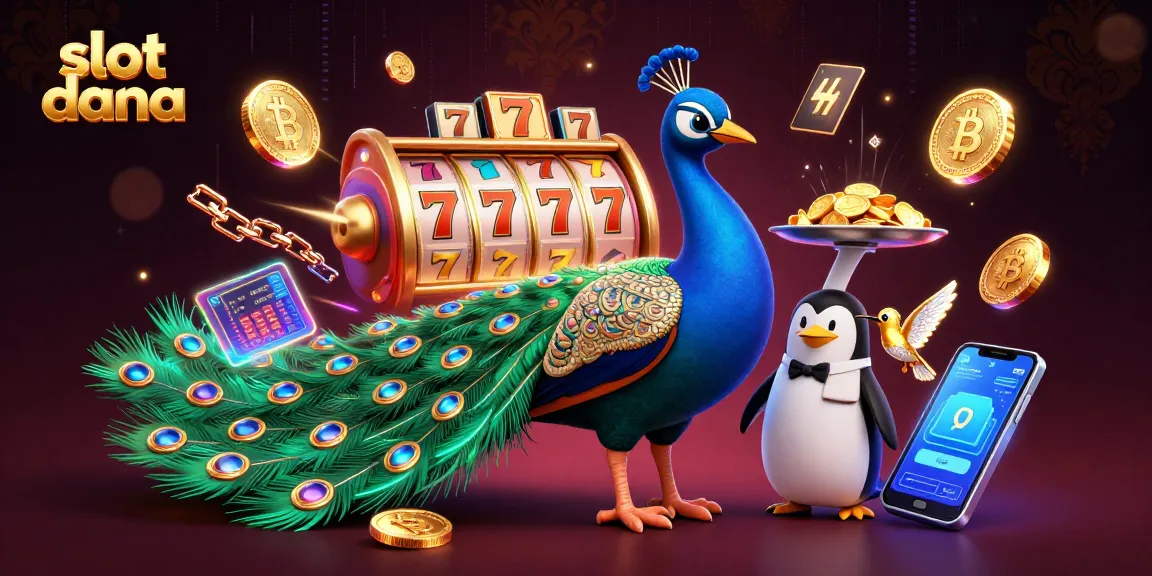 Spin the reels for big wins at slot dana, featuring unique characters and vibrant casino elements.