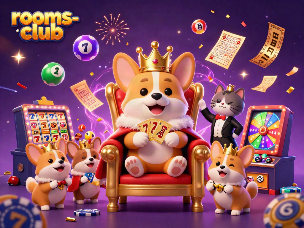 Permainan menarik dan hadiah dari rooms-club, platform kasino online terkemuka di Indonesia.