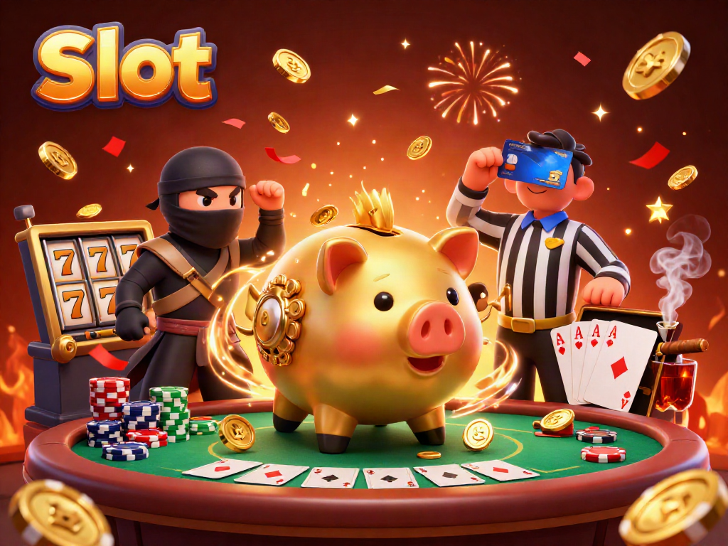 Menggulung Slot dengan kemenangan mega di kasino online GWP168