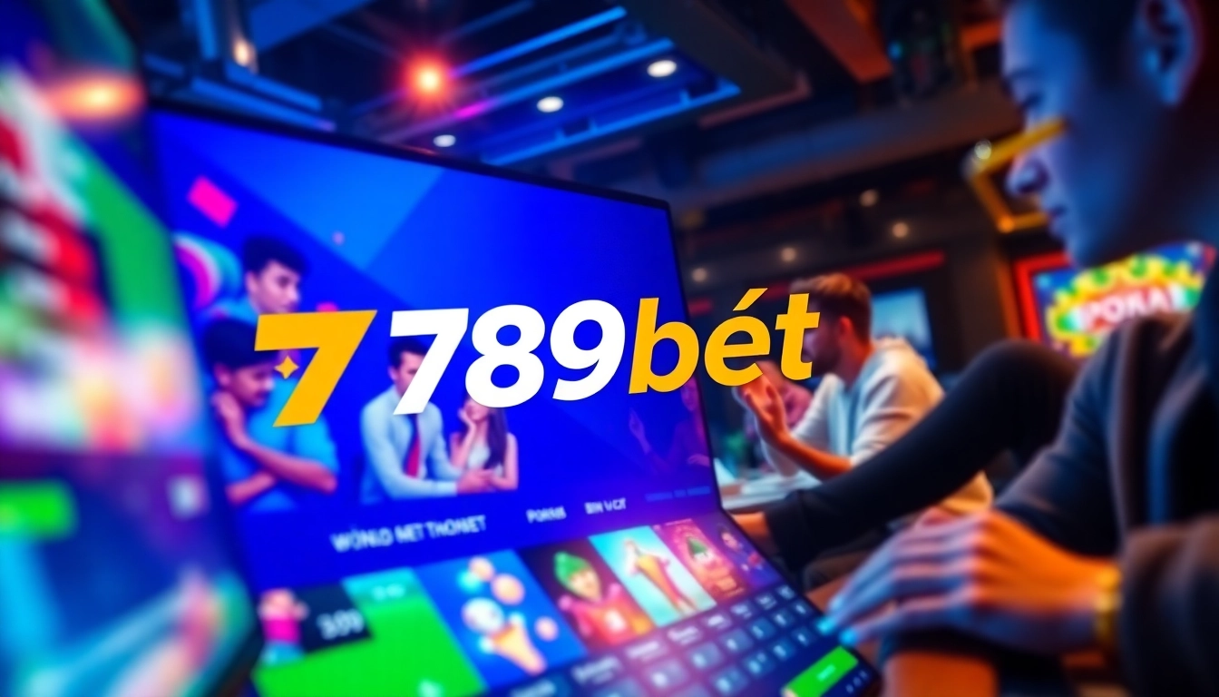 Engaging 789bet online betting interface showcasing diverse games and vibrant colors.
