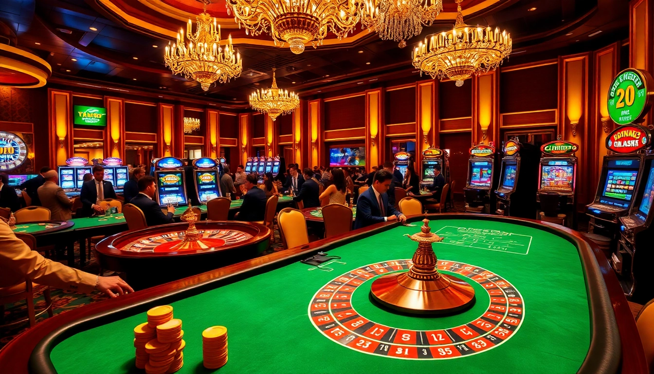 Experience the thrill of gambling at Typhu88 with exciting casino games and vibrant atmosphere.