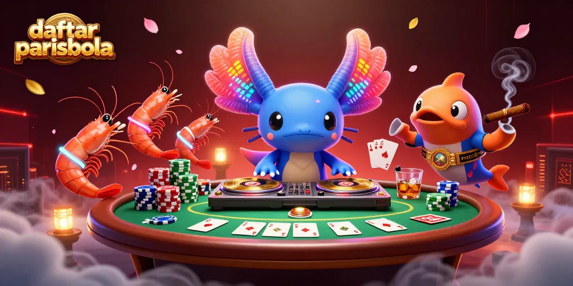 Experience the excitement of daftar parisbola with vibrant characters and dynamic casino elements.