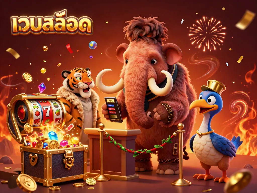 สล็อตเว็บที่มีบูธรักษาความปลอดภัยจากแมมมอธและแขกวีไอพีในคาสิโน