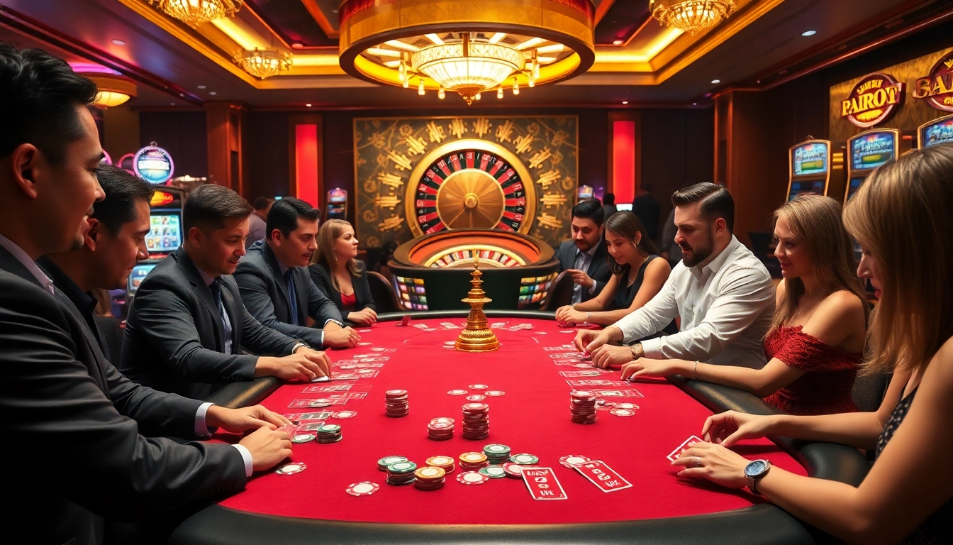Experience high-stakes gambling at https://bong88.casa/ with vibrant poker tables and exciting betting moments.