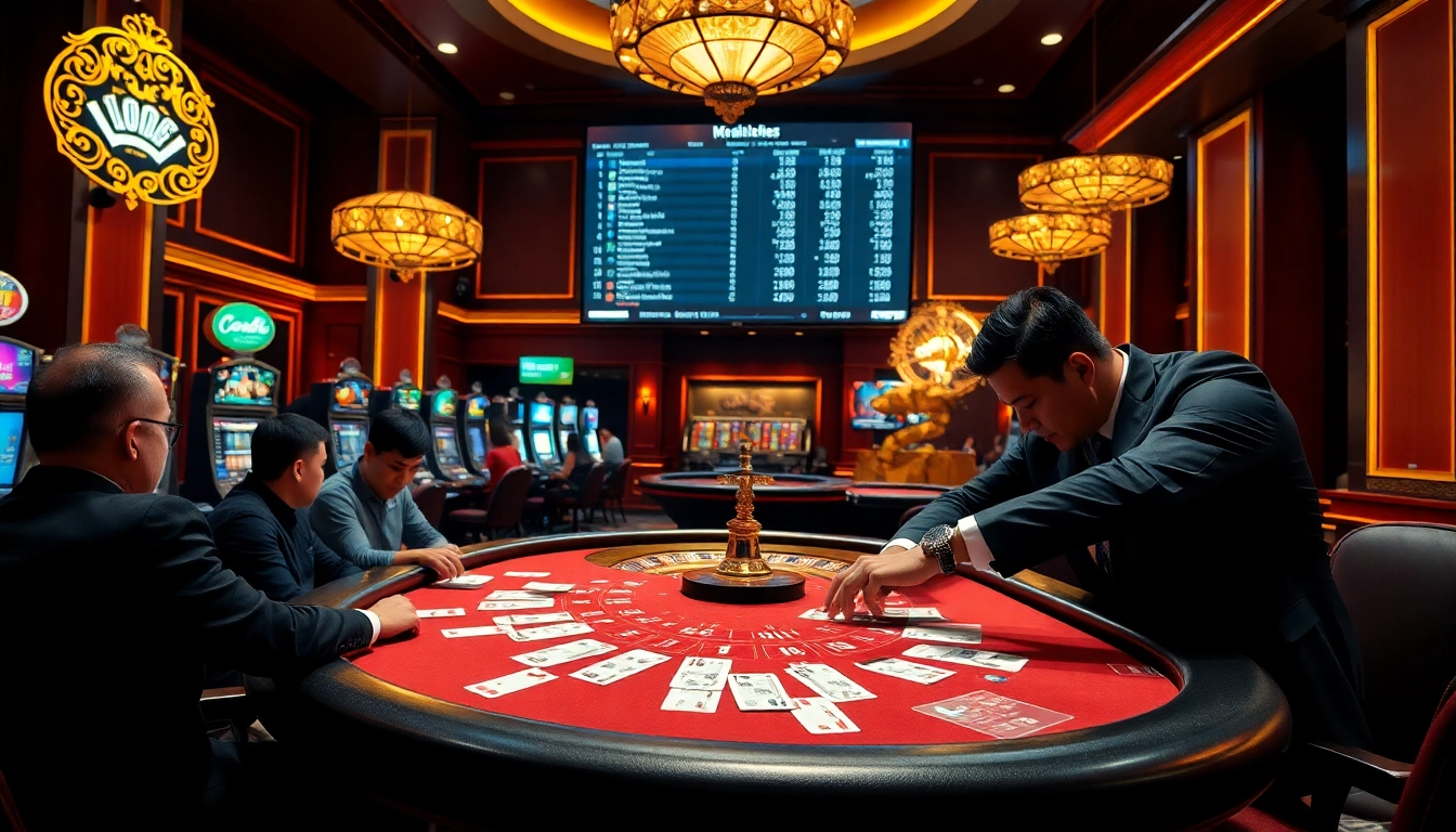 Experience high-stakes tension in the kèo nhà cái 5 casino betting scene full of excitement.