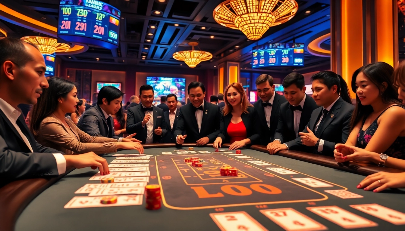 Engage in high-stakes lô đề uy tín gaming with vibrant betting slips and enthusiastic players.