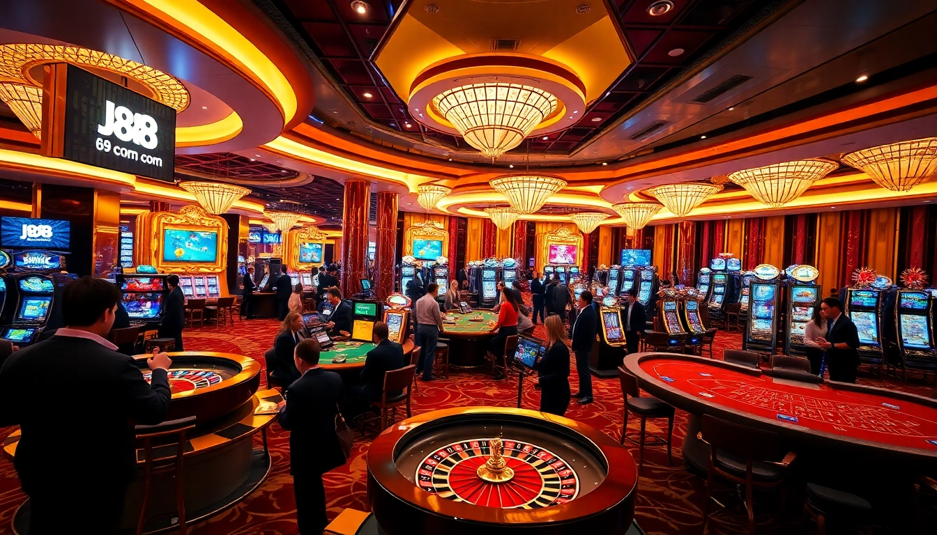 Experience the thrill at j88 com with dynamic casino gaming action and vibrant tables.