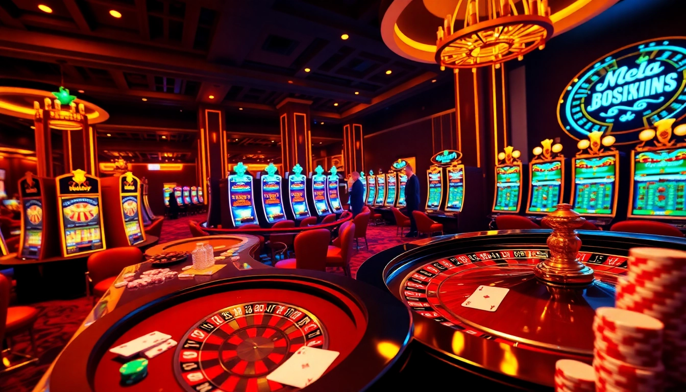 Experience thrilling casino excitement at Hitclub with vibrant slot machines and poker action.