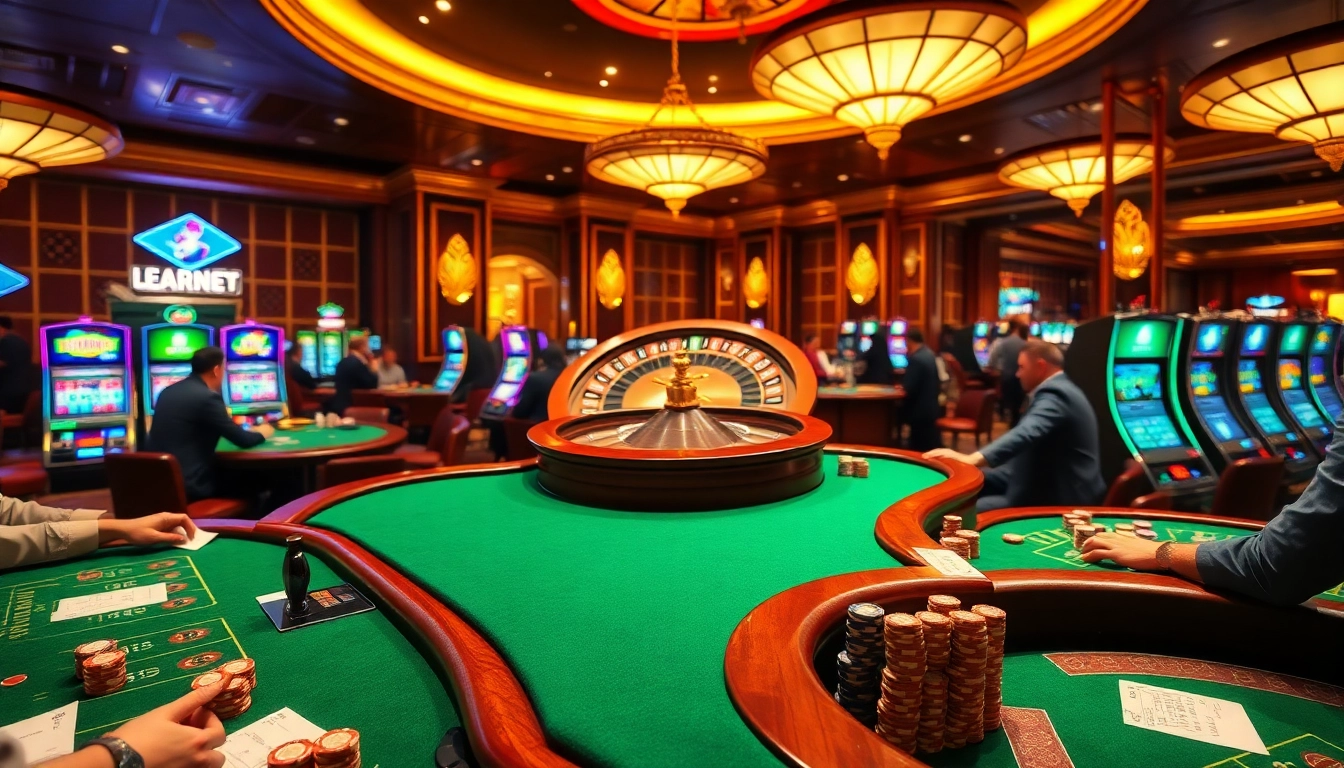 Players enjoying games at a luxury casino with thrilling atmosphere focused on asupanjitu.